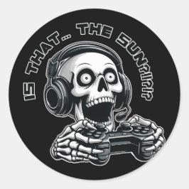 Adesivo Redondo É o sol?!?