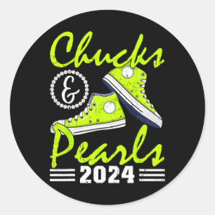 Adesivo Redondo E Pearls Kamala Harris 2024 Eleições Nos Eua 2024