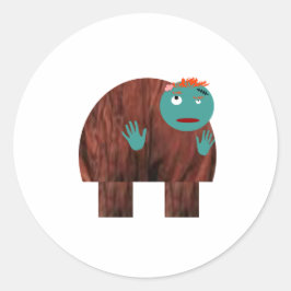 Adesivo Redondo É Quasizombie