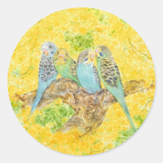 Adesivo Redondo É um mundo bonito