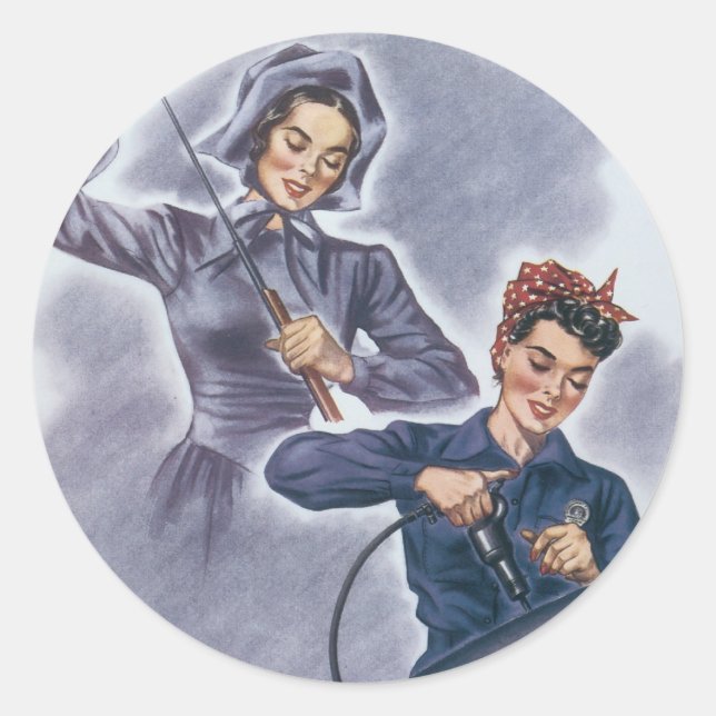 Adesivo Redondo É uma tradição conosco, senhor! (Frente)