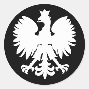 Adesivo Redondo Eagle heráldico