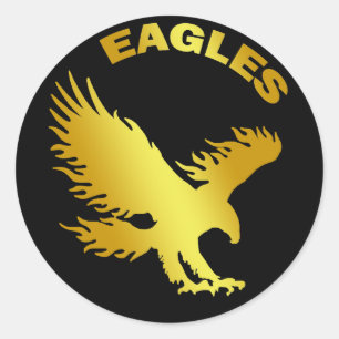 ADESIVO REDONDO EAGLES