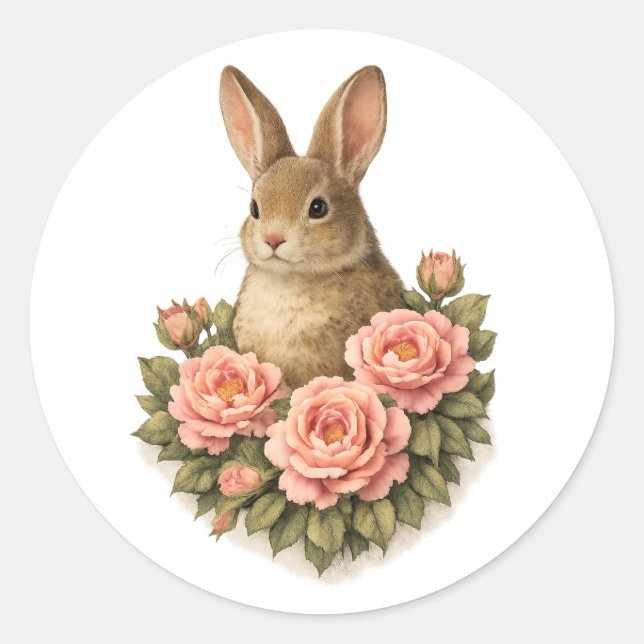 Adesivo Redondo easter Sticker (Frente)