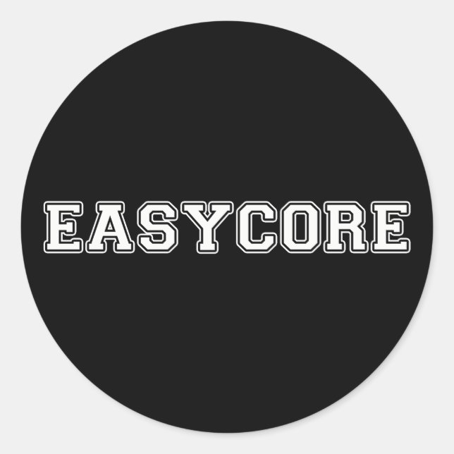 Adesivo Redondo Easycore (Frente)