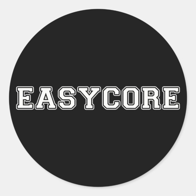 Adesivo Redondo Easycore (Frente)
