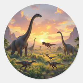 Adesivo Redondo Echoes Of The Ancient World -