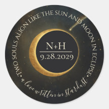 Eclipse de Poeira Dourada de Estrelas Casamento Ce