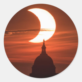 Adesivo Redondo Eclipse Solar 2021