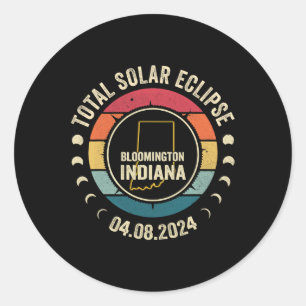 Adesivo Redondo Eclipse Solar Total 2024 abril 04.08.24