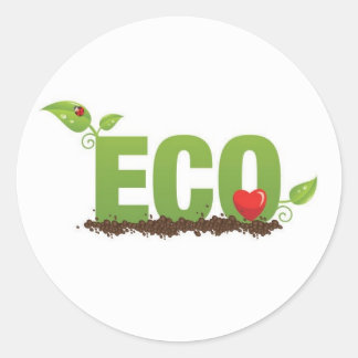Adesivo Redondo Eco-amor