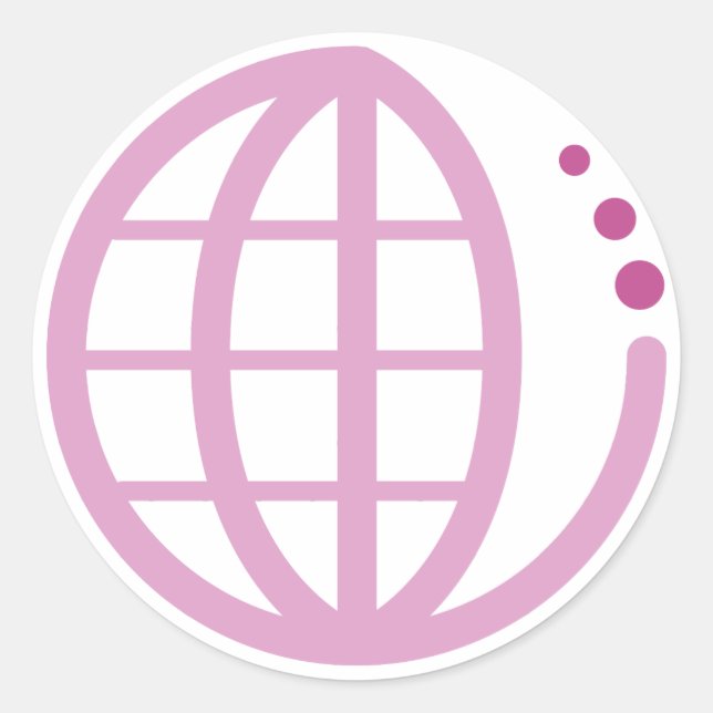 Adesivo Redondo eco-terra: mãe terra (Frente)