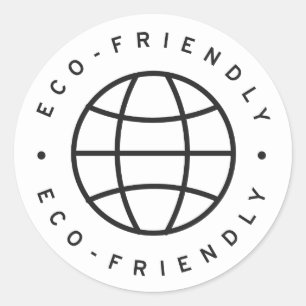 Adesivo Redondo Ecológico