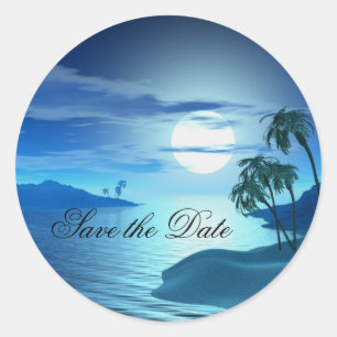 Adesivo Redondo economias da angra da ilha a data