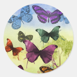 Adesivo Redondo Ecrã redondo, brilhante, grande, 3 polegadas