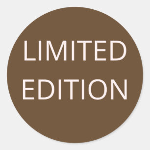 Adesivo Redondo edição limitada
