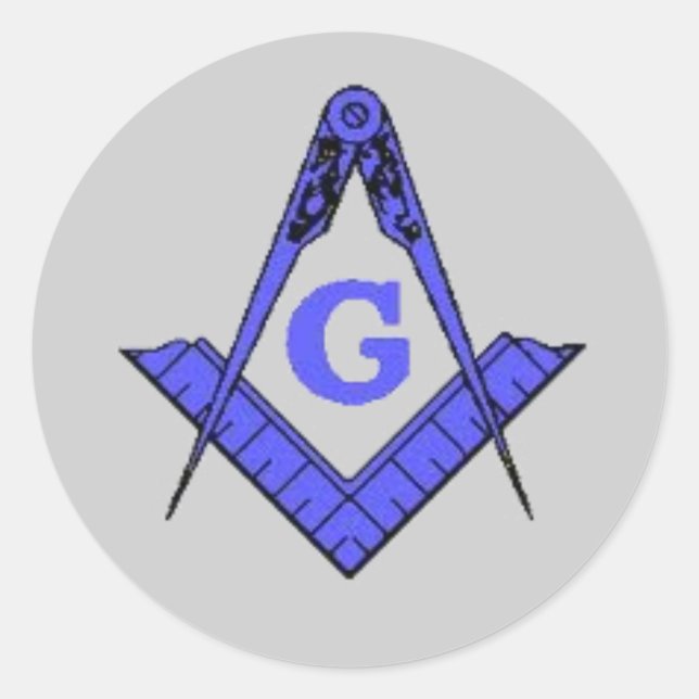Adesivo Redondo Edição Masonic (Frente)