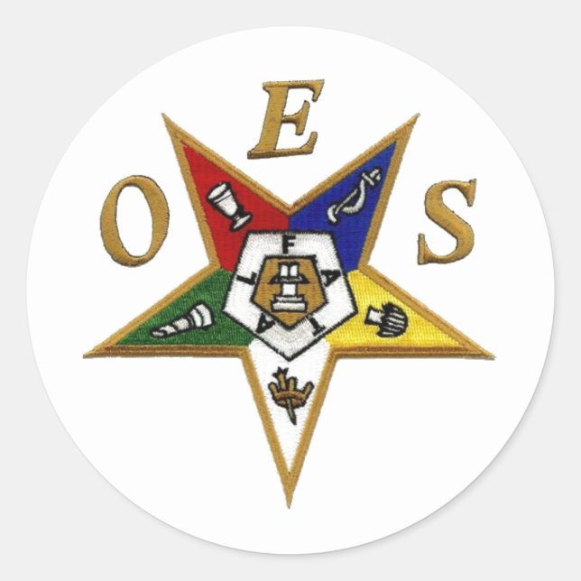 Adesivo Redondo Edição OES (Frente)