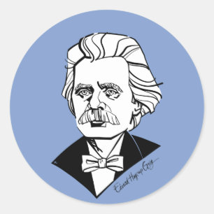 Adesivo Redondo Edvard Grieg