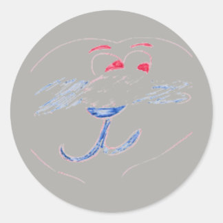 Adesivo Redondo Edward Round Sticker