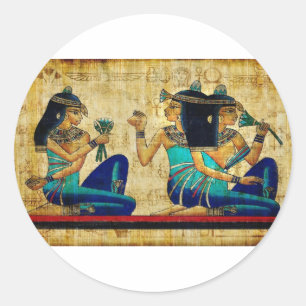 Adesivo Redondo Egipto antigo 6