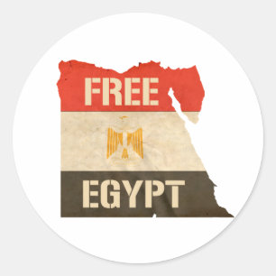 ADESIVO REDONDO EGIPTO LIVRE