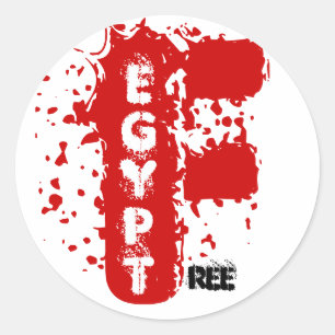 ADESIVO REDONDO EGIPTO LIVRE