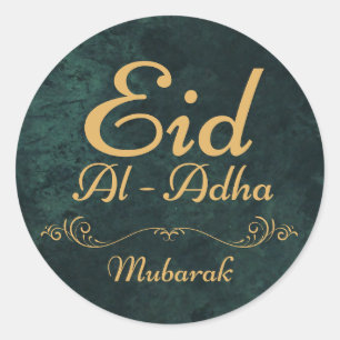 ADESIVO REDONDO EID AL ADHA MUBARAK 2024