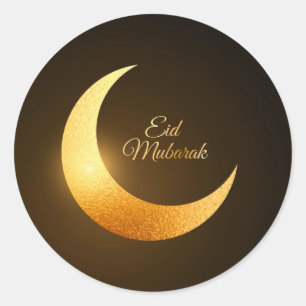 Adesivo Redondo Eid Mubarak