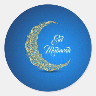 Adesivo Redondo Eid Mubarak / Ramadã