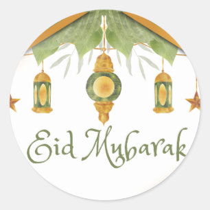 Adesivo Redondo Eid Sticker