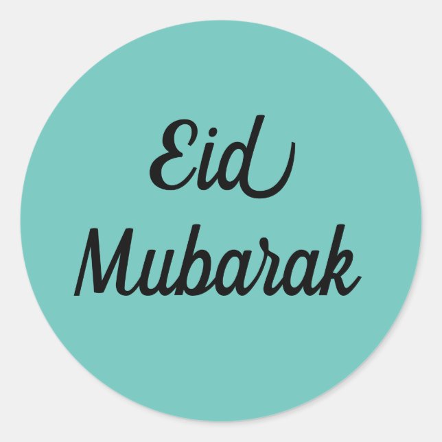Adesivo Redondo Eid Stickers (Frente)