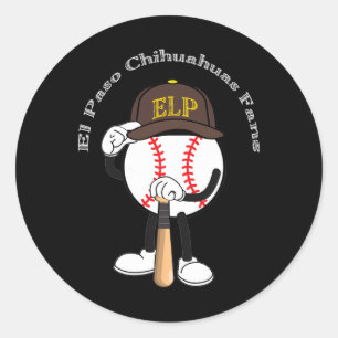 Adesivo Redondo El Paso Chihuahuas_sd_milb_001