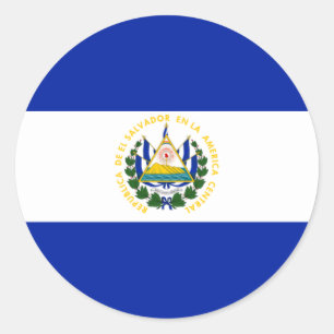 Adesivo Redondo el salvador