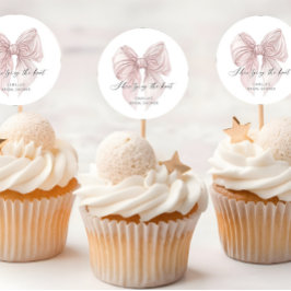 Adesivo Redondo Ela está dando o nó no Despedida de Solteira 