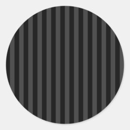 Adesivo Redondo Elagnat Black & Enfumaçado Vertical Strips