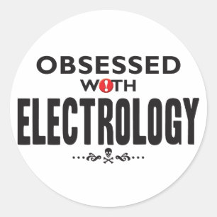 Adesivo Redondo Electrology obcecou