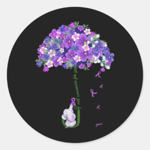 Adesivo Redondo Elefante Bonito Que Lembrarei Por Você