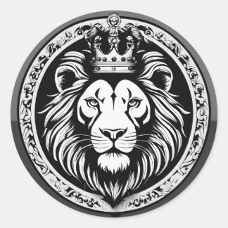 Adesivo Redondo "Elegância Flutuante".