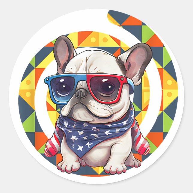 Adesivo Redondo Elegante Azul Padrão Floral Cerâmica (Frente)