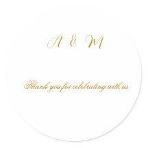 Elegante Boho Dourado Falso Clássico de Casamento