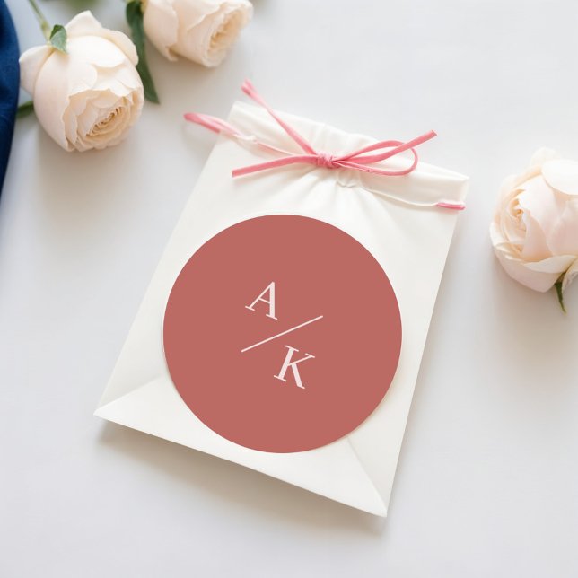 Adesivo Redondo Elegante Floral Boho (Criador carregado)