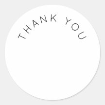Elegante Obrigado por Chuveiro de Noiva Minimalist