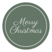 Elegante Roteiro Verde Feliz Natal