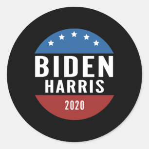 Adesivo Redondo Eleição de Harris 2020