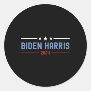 Adesivo Redondo Eleição Presidencial De Biden E Harris 2024