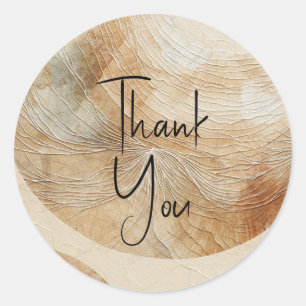 Adesivo Redondo Elementos Naturais Neutros Arejados Boêmios Boho