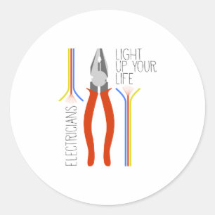 Adesivo Redondo Elétricos