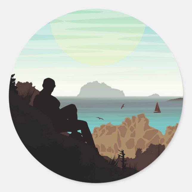 Adesivo Redondo Elevada Escape (Frente)