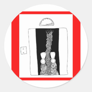 Adesivo Redondo elevador